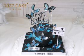 1027CAKE |  暗夜蝴蝶 酷黑风