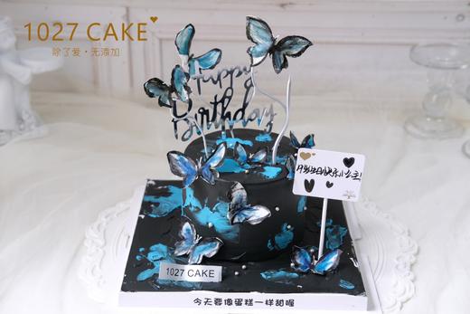 1027CAKE |  暗夜蝴蝶 酷黑风 商品图0