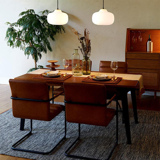 【家具】餐椅 ANV001 CN 中棕色（需自行安装） 商品图3