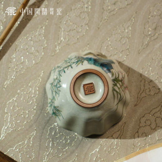 问鼎哥窑致巧款祥瑞杯（闲立双清）（缺货） 商品图4