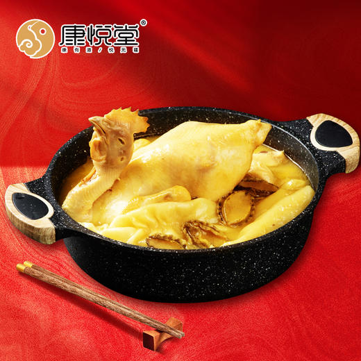 【康品鲍鱼花胶鸡】正宗港式金汤鲍鱼花胶鸡 加热即食 4-6人份 1500g/份 商品图2