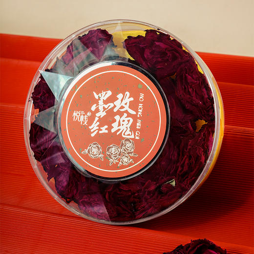 悦栈江鑫锦陈皮玫瑰花茶，80g新会陈皮+35g墨红玫瑰 商品图2