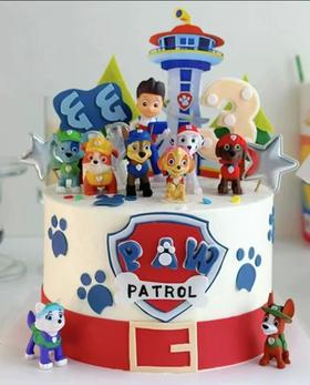 汪汪队创意蛋糕