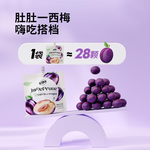 [小滋心选]【活动价￥99/5包】Bioe西梅汁浓缩果蔬饮料益生元西梅纤维果汁 商品图3