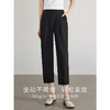 【五折购】熙世界开叉八九分休闲裤小个子夏新款气质显瘦通勤直筒西装裤子 商品缩略图1