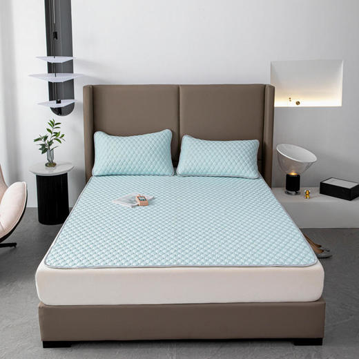 顶柔 雪山冰肌乳胶席三件套 自带清凉感，凉感丝导热吸湿，给您带来舒爽睡眠体验 商品图3