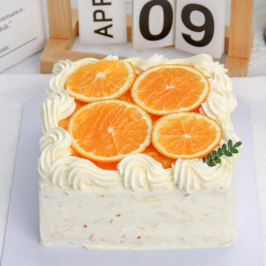【橙意满满】香橙奶油-水果夹心蛋糕 商品图0