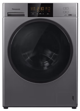 松下(251953)10公斤洗烘一体滚筒洗衣机除菌 三维立体洗 空气洗 银色XQG100-EG10C