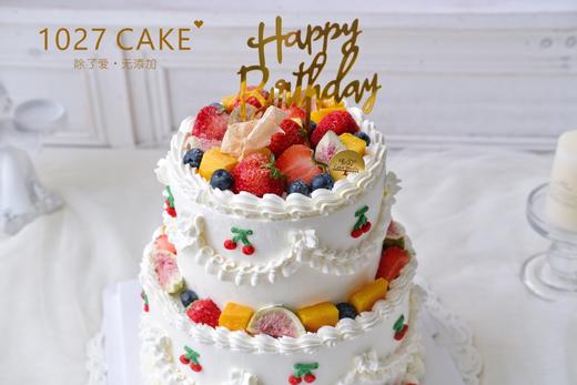 1027CAKE | 双层蛋糕 水果装饰 商品图2