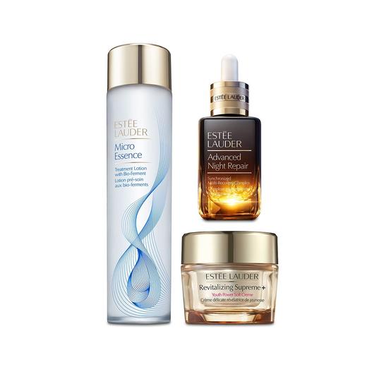 美国 Estee Lauder雅诗兰黛 智妍抗衰5件套 套盒 (洁面150g+原生液100g+精华50g+眼霜15g+清爽面霜75g) 商品图9