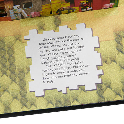 预售 【中商原版】我的世界官方立体书	英文原版 Official Minecraft Pop Up Mojang AB and Matthew Reinhart 商品图3