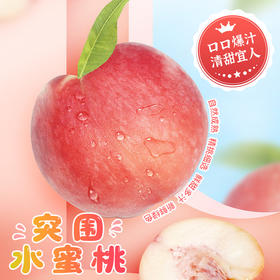 正宗陕西突围水蜜桃当季新鲜桃子整箱毛桃春雪4.5斤