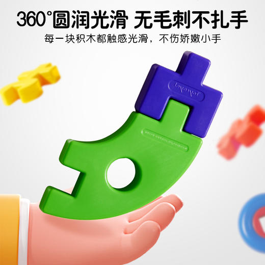 皇室益智软积木-交通工具组（蓝）TR3645 商品图5