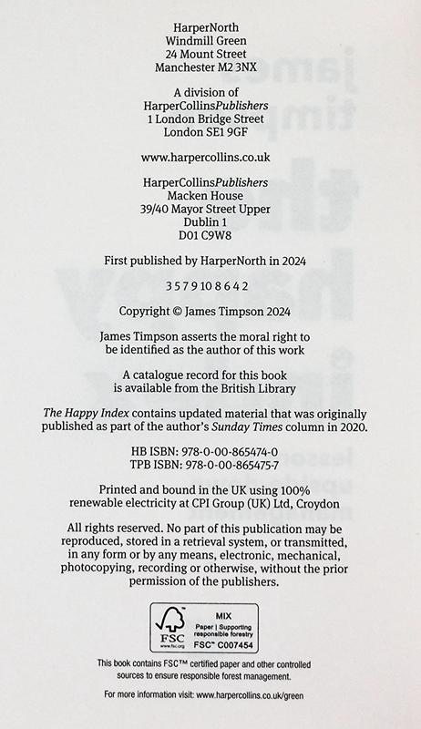 【中商原版】幸福指数 颠覆式管理的教训 The Happy Index 英文原版 James Timpson OBE Timpson执行官 零售商经济管理 商品图4