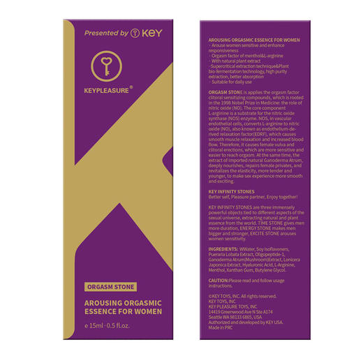KEY 能量石 女性快感精华液 15ml （经典版） 女用快感凝露  商品图6
