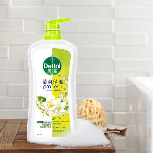 滴露清爽保湿沐浴露茉莉与绿茶香型950g 商品图3