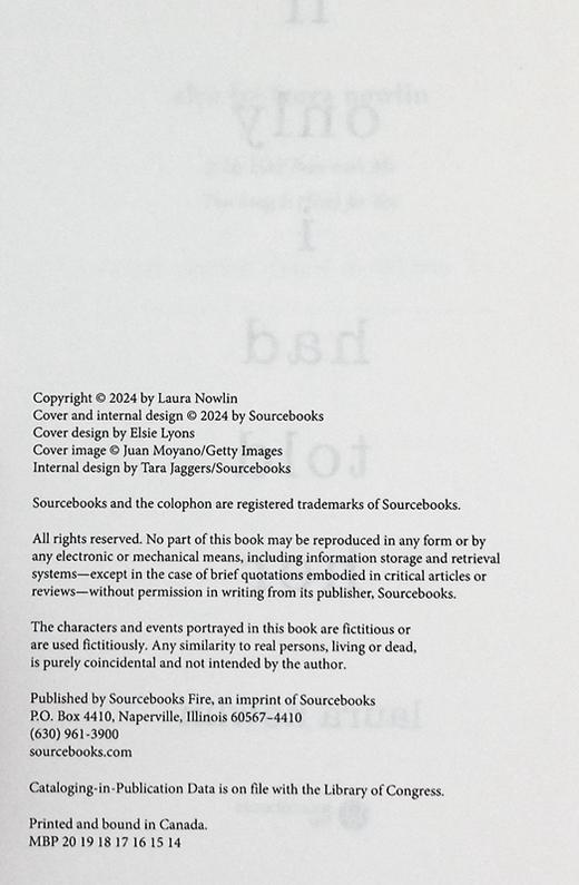 【中商原版】如果我曾对她说 纽约时报畅销书  If Only I Had Told Her 英文原版 Laura Nowlin 国际流行小说 商品图4