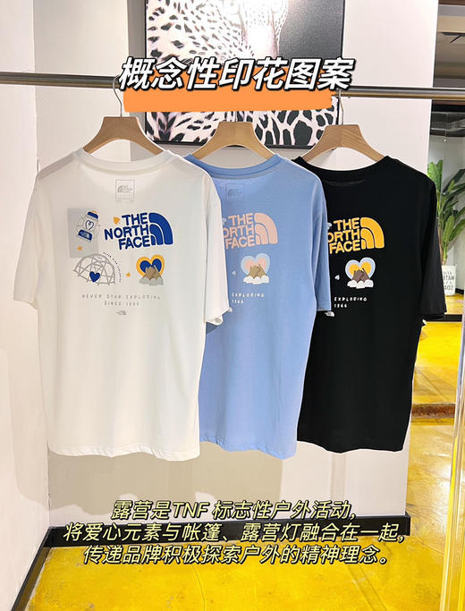 TNF北家新款情侣款爱心户外短袖 商品图10