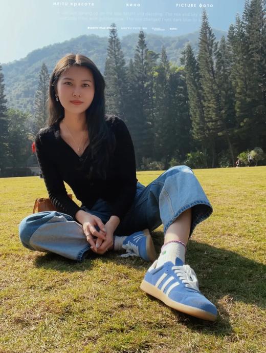 经典标识 客供皮料 男女情侣款休闲板鞋德训鞋潮 商品图1