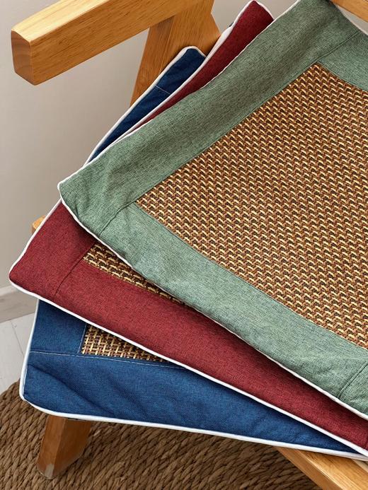 推荐🔥49.8💰到手2个 【景涵宛艾 艾绒藤席坐垫】远离夏天空调综合症，体寒、湿气、久坐人群必入❗️❗️ 商品图6