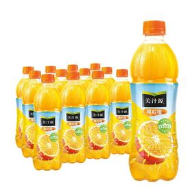 美汁源果粒橙橙汁饮料450ml