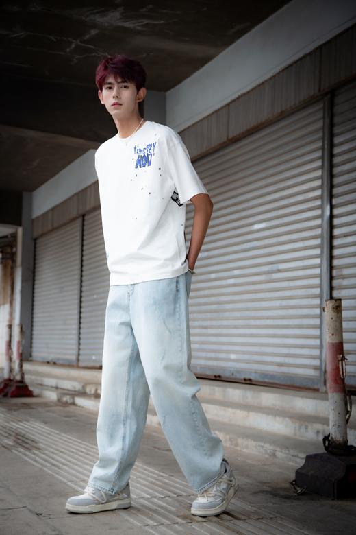 W420912063手绘涂鸦短袖T恤 商品图3