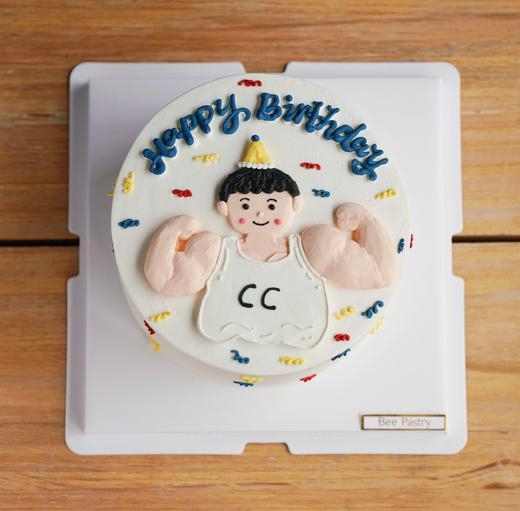 肌肉男手绘C款 o 商品图0