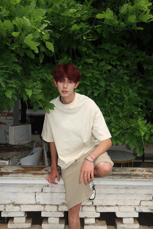 W422812231做旧纹理短袖T恤 商品图11