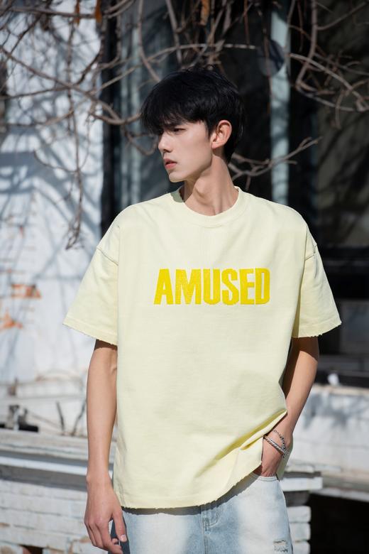 W419612969立体字母短袖T恤 商品图0