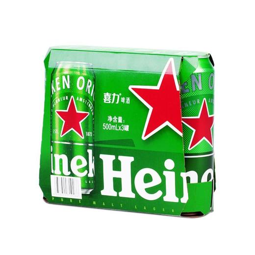 喜力500ml*3啤酒ka装 商品图0