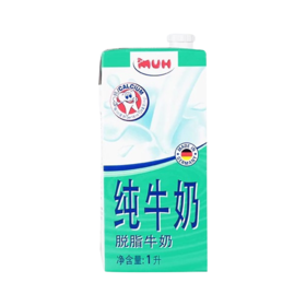 T甘蒂牧场1L脱脂纯牛奶