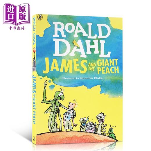 预售 【中商原版】罗尔德达尔 詹姆斯与大仙桃 美版 James And The Giant Peach Roald Dahl 儿童文学经典奇幻小说 英文原版进口图书 商品图4
