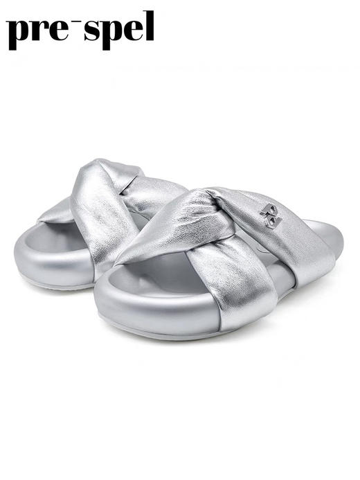 交叉扭带枕头拖鞋 商品图2