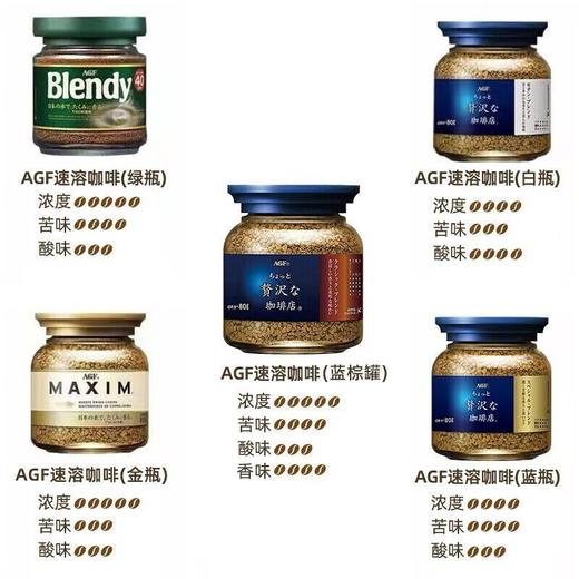 AGF Blendy 80g经典风味速溶咖啡粉（绿瓶） 商品图4