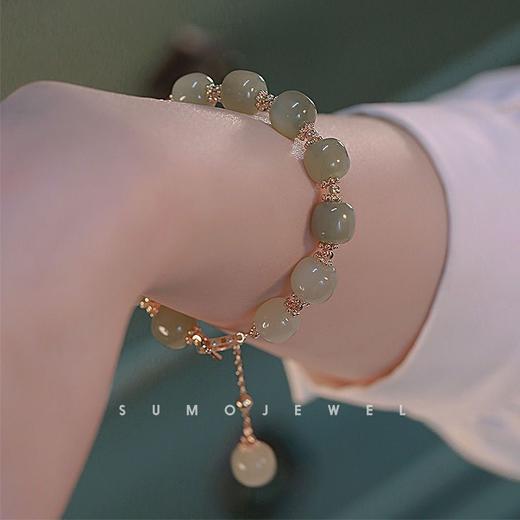 「小H书同款！19.9到手4件」ins风小众设计闺蜜国风金丝铃铛吊坠闺蜜手镯手链特别的礼物时尚饰品 商品图2