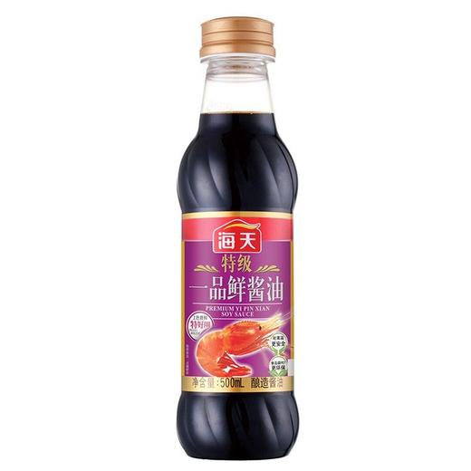 海天500ml特级一品鲜酱油 商品图0