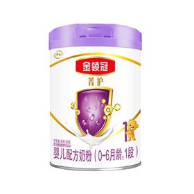 T金领冠菁护婴儿配方奶粉(听装)(乳铁升级)1×6×800g