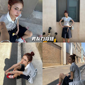 新品上身 | 男友风的帅气松弛穿搭，一条五分裤get！