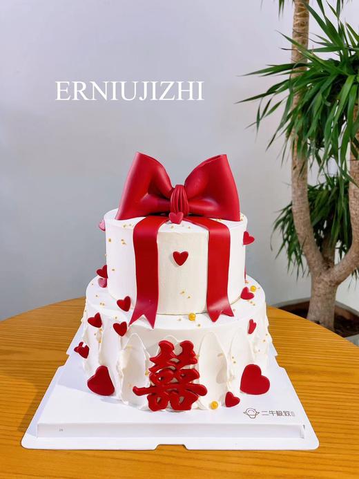 订婚蛋糕-囍 商品图0