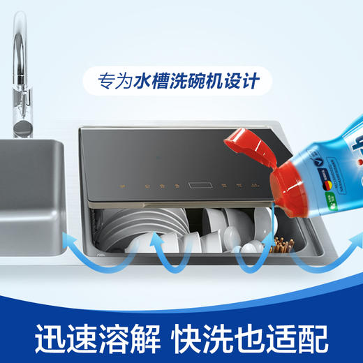 亮碟  洗碗机多效合一洗涤液700ml 商品图2