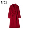 N°28 爱/传承系列2.0高端手缝双面呢大衣 中长款优雅气质外套8251D801  商品缩略图5
