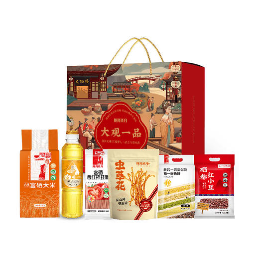 陇间柒月 大观一品A02（米油面杂粮组合） 商品图1