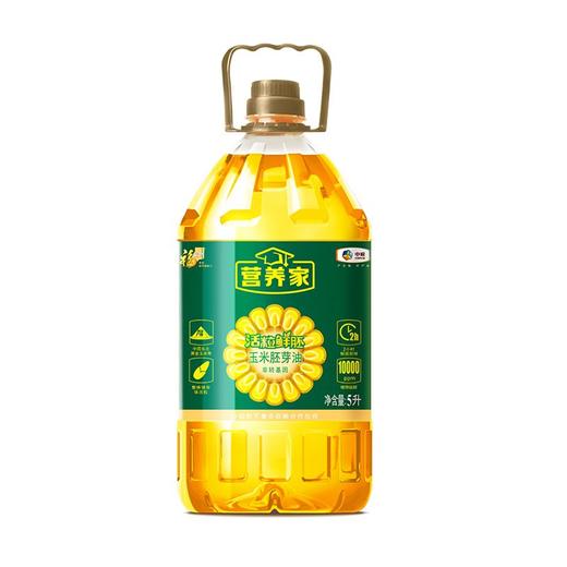 福临门5L营养家活粒鲜胚玉米胚芽油 商品图1