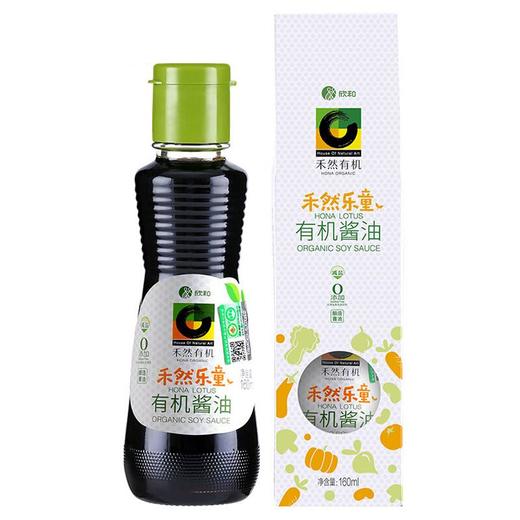 禾然160ml乐童有机酱油 商品图0