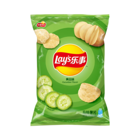 乐事70g自然清爽黄瓜味薯片