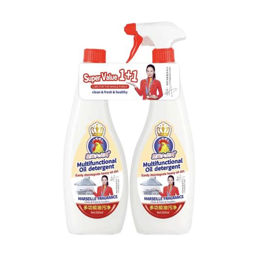 皇冠大公鸡500ml+500ml多功能油污净 商品图0