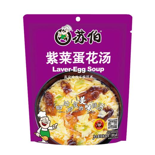 J苏伯8g*4紫菜蛋花汤 商品图0