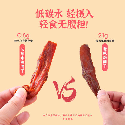 【纯鸡肉拒绝淀粉！风干鸡肉干】鲜肉风干鸡肉干，软硬适中鲜香美味不咸不腥，小罐便携，健身追剧解馋办公代餐小零食Y 商品图4