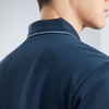 【不变形领】【5A抗菌2A防螨】柒牌短袖polo衫男夏季薄款含桑蚕丝商务翻领上衣	126T70390 商品缩略图2