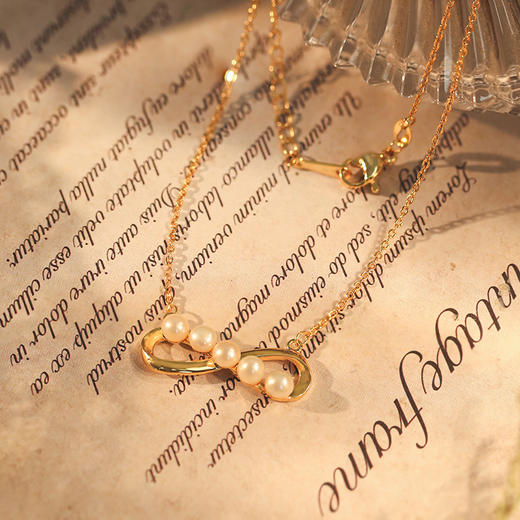 Manreya玛芮雅“蝶恋”淡水珍珠项链 商品图8